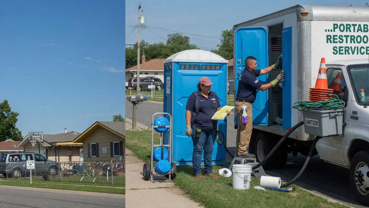 Portable Toilet Rental in Portland, MO near me